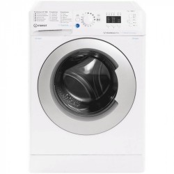 Стиральная машина INDESIT BWSA 6109 WSV RU (белый/серебристый люк)