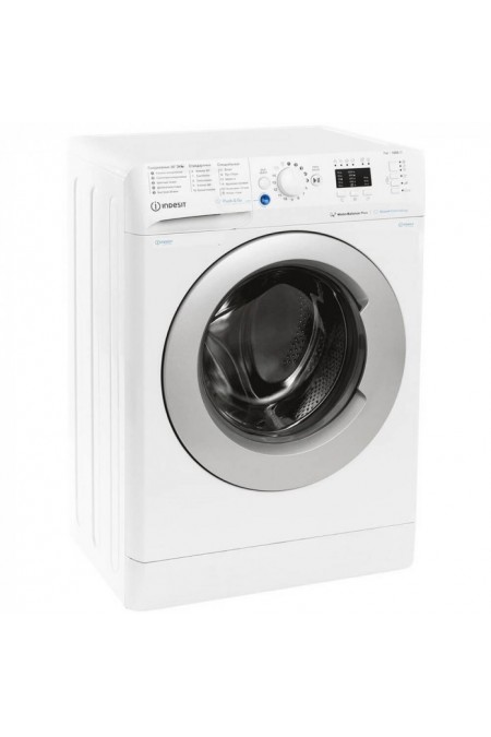 Стиральная машина INDESIT BWSA 6109 WSV RU (белый/серебристый люк) 1