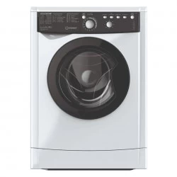 Стиральная машина INDESIT EWSB 5085 BK (белый/черный люк)
