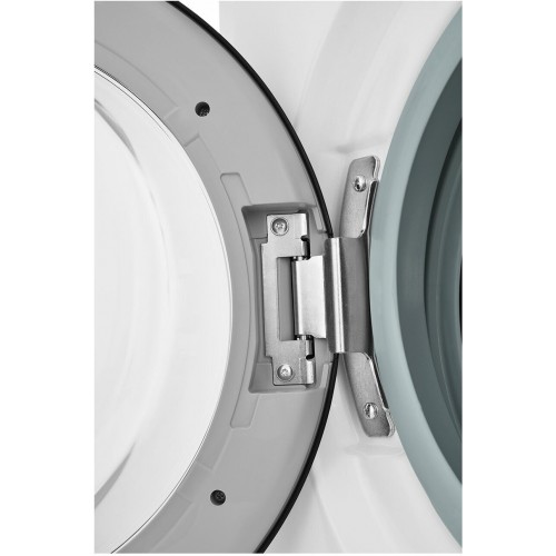 Стиральная машина INDESIT EWSB 5085 BK (белый/черный люк) 1