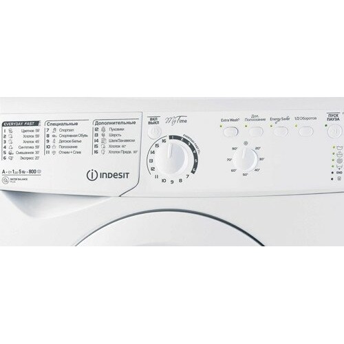 Стиральная машина INDESIT EWSB 5085 CIS (белый) 3