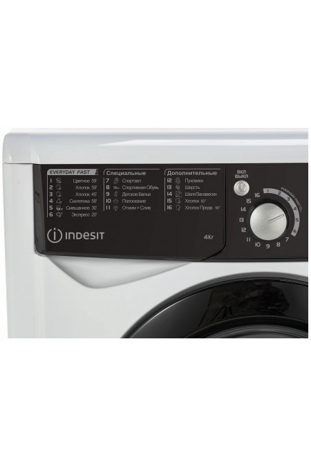 Стиральная машина INDESIT EWUD 4105 BK CIS (белый) 1