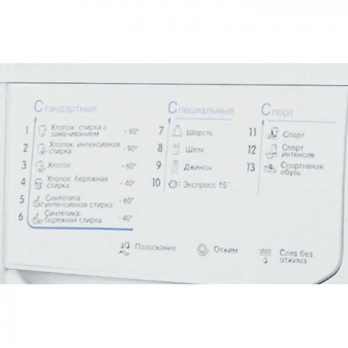 Стиральная машина INDESIT EWUD 4105 BK CIS (белый) 7