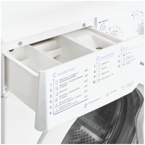 Стиральная машина INDESIT IWSC 6105 (белый) 1