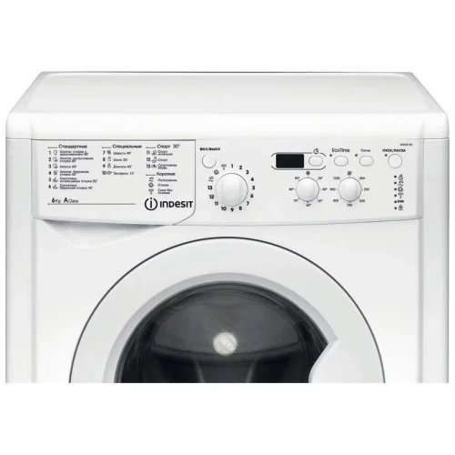 Стиральная машина INDESIT IWSD 6105 (CIS).L (белый) 8