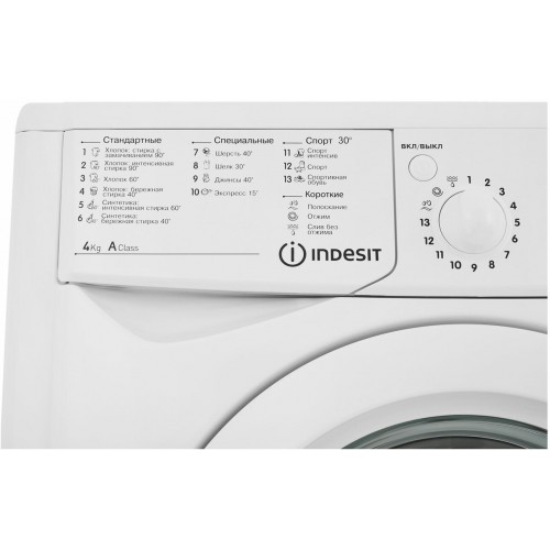 Стиральная машина INDESIT IWUC 4105 (белый) 4