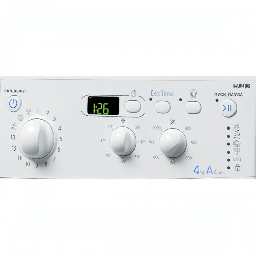 Стиральная машина INDESIT IWUD 4105 (белый) 9