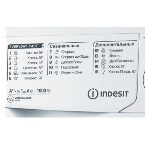 Стиральная машина INDESIT MSC 615 (белый) 1