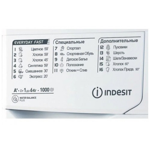 Стиральная машина INDESIT MSD 615 (белый) 2