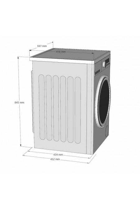 Стиральная машина Korting KWM 42LS1267 N (черный) 2