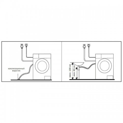 Стиральная машина KORTING KWM 44D1460 (белый/черный люк) 2