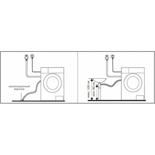 Стиральная машина KORTING KWM 44D1460 (белый/черный люк) 4