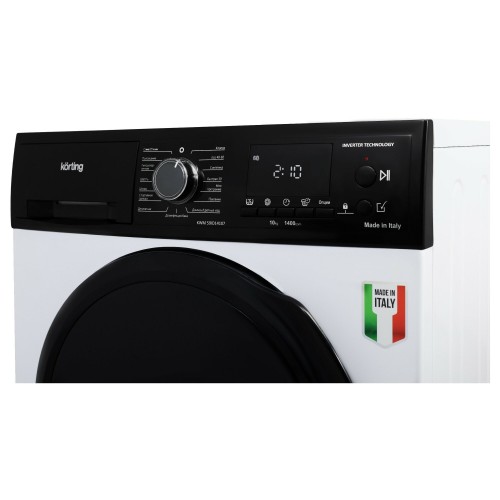 Стиральная машина KORTING KWM 59ID14107 (белый/черный люк) 1