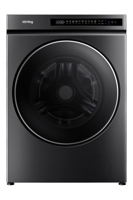 Стиральная машина Korting KWM 60ID1203 GR (серый/черный люк) 
