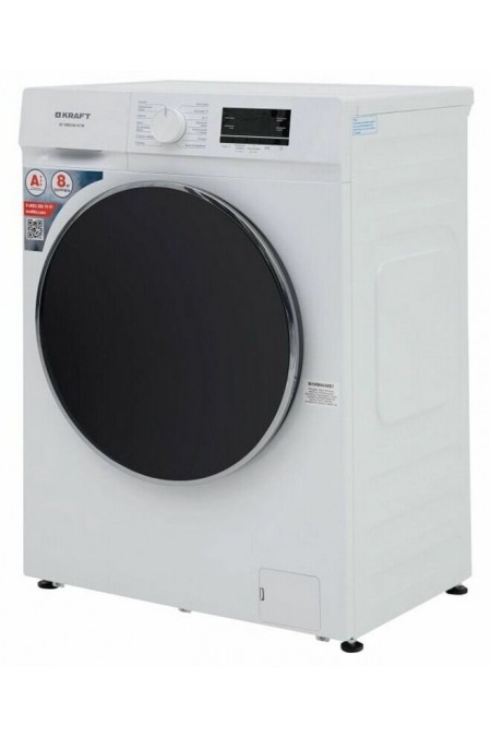Стиральная машина Kraft KF-MBDS8147W (белый/черный люк) 9