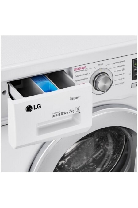 Стиральная машина LG F-1296HDS1 (белый) 2