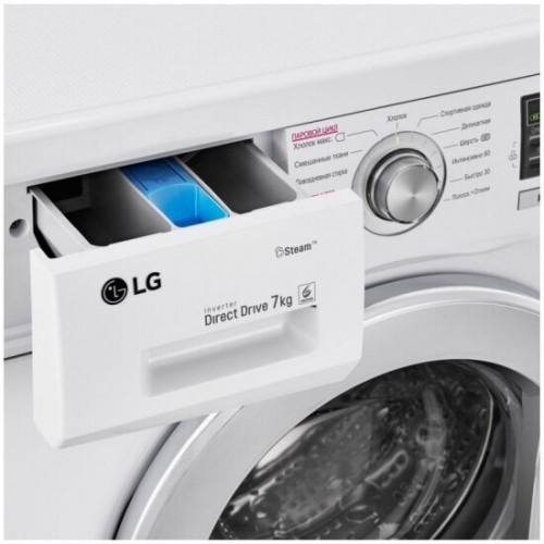 Стиральная машина LG F-1296HDS1 (белый) 2