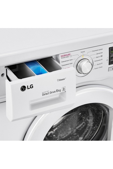 Стиральная машина LG F1296NDS0 (белый) 3
