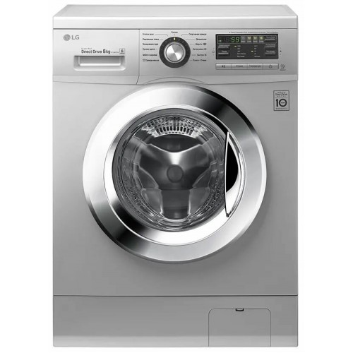 Стиральная машина LG F1296TD4 (серебристый) 
