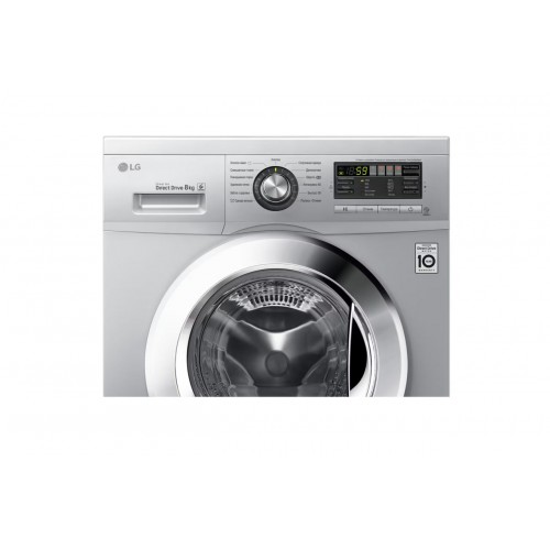 Стиральная машина LG F1296TD4 (серебристый) 3