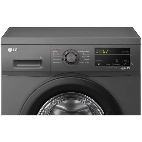 Стиральная машина LG F2J3HS8J (серый) 5