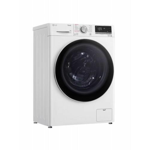 Стиральная машина LG F2V5HS0W (белый/черный люк) 2