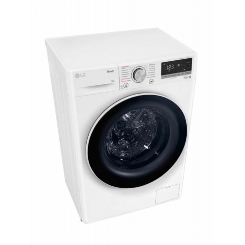 Стиральная машина LG F2V5HS0W (белый/черный люк) 3