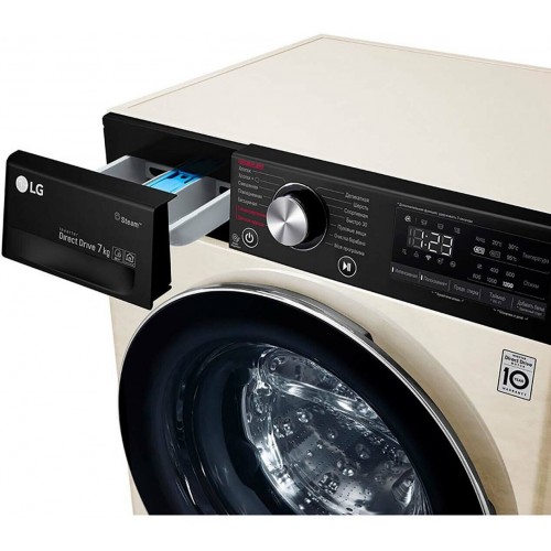 Стиральная машина LG F2V5HS9B (бежевый) 4