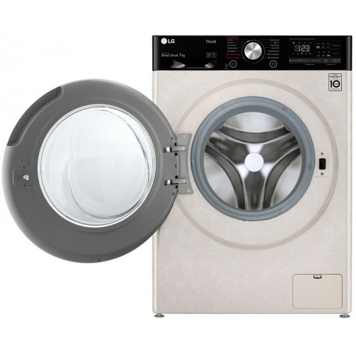 Стиральная машина LG F2V5HS9B (бежевый) 6