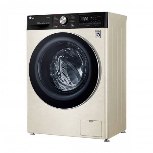Стиральная машина LG F2V5HS9B (бежевый) 8