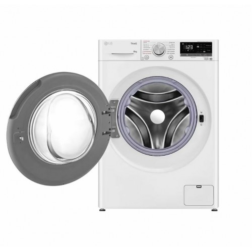 Стиральная машина LG F2V5PS0W (белый/черный люк) 8