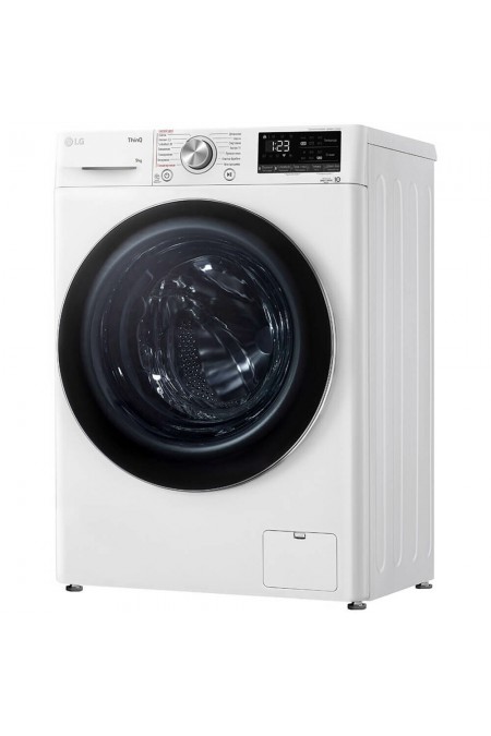 Стиральная машина LG F2V9FW9W (белый/черный люк) 1