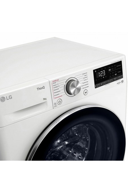 Стиральная машина LG F2V9FW9W (белый/черный люк) 4