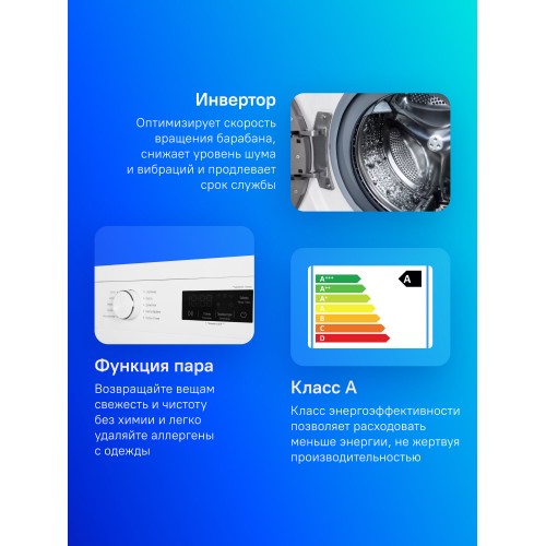 Стиральная машина LG F2Y1NS3W (белый) 1