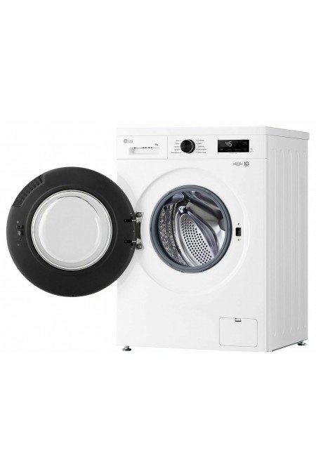 Стиральная машина LG F2Y1VS5W (белый/черный люк) 1