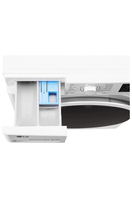 Стиральная машина LG F4J6TNPOW (белый/черный люк) 6