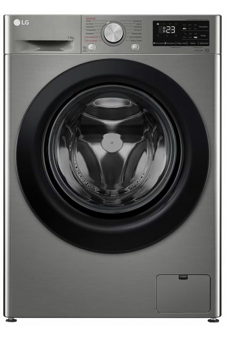 Стиральная машина LG F4V3ES6S (серый) 