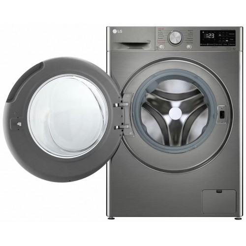 Стиральная машина LG F4V3ES6S (серый) 1