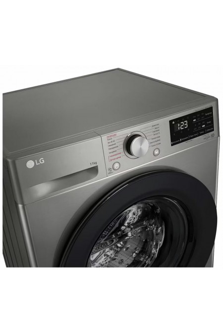 Стиральная машина LG F4V3ES6S (серый) 7