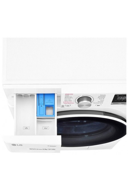 Стиральная машина LG F4V5RYPOW (белый/черный люк) 5