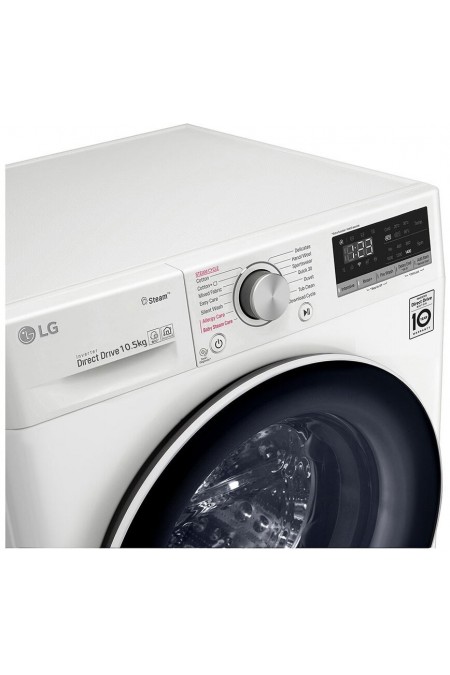 Стиральная машина LG F4V5RYPOW (белый/черный люк) 6