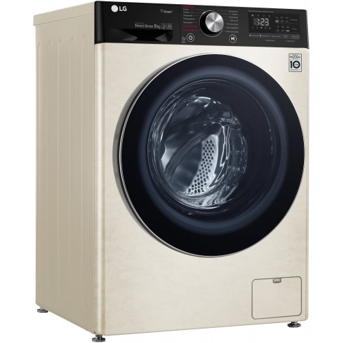 Стиральная машина LG F4V5VS9B (бежевый) 8