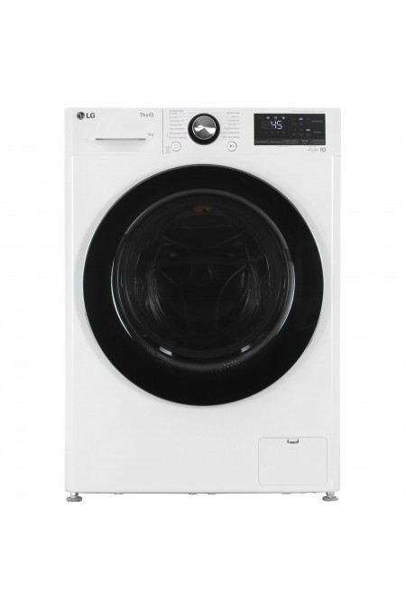 Стиральная машина LG F4V9VS9W (белый/черный люк) 