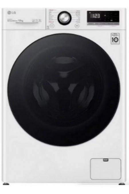 Стиральная машина LG F4Y6RYGYWV (белый/черный люк) 