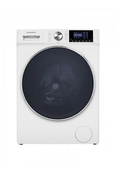 Стиральная машина Maunfeld MFWM127IWH02 (белый/черный люк) 