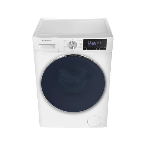 Стиральная машина Maunfeld MFWM127IWH02 (белый/черный люк) 2