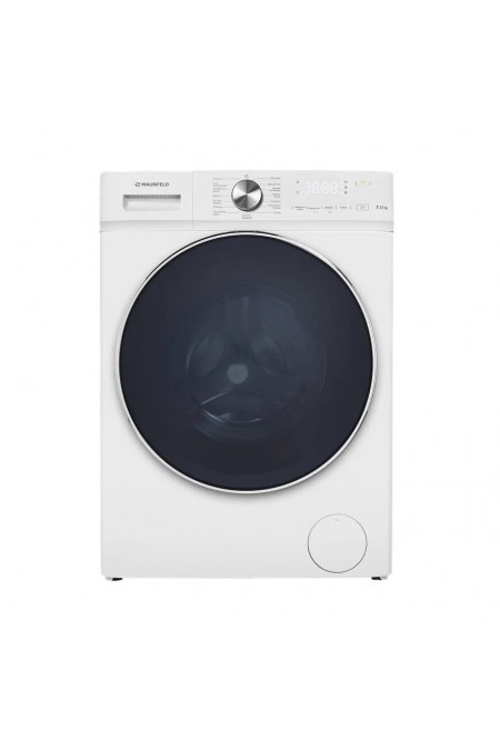 Стиральная машина Maunfeld MFWM127IWH053 (белый/черный люк) 