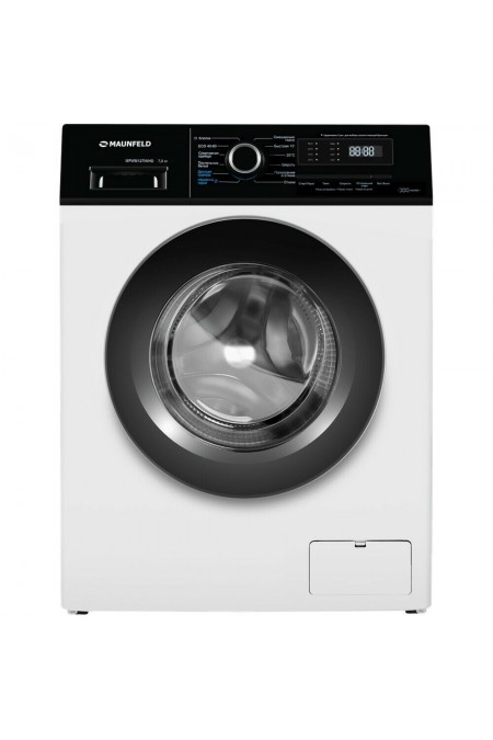 Стиральная машина Maunfeld MFWM127IWHD (белый/черный люк) 