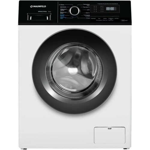 Стиральная машина MAUNFELD MFWM127IWHD (белый/черный люк) 