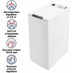 Стиральная машина Maunfeld MFWM127WH (белый)